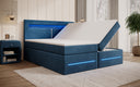 Boxspringbed Minera met LED, USB en opbergruimte