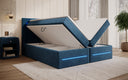 Boxspringbed Minera met LED, USB en opbergruimte