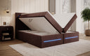 Boxspringbed Minera met LED, USB en opbergruimte