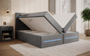 Boxspringbed Minera met LED, USB en opbergruimte