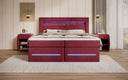 Boxspringbed Minera met LED, USB en opbergruimte