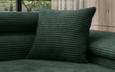 Vierkante sierkussens Gava 50x50 van corduroy