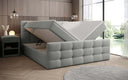 Boxspringbed Luxor Bouclé met opbergruimte