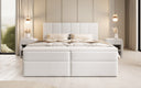 Boxspringbed Aurelia Bouclé met opbergruimte