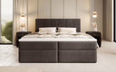 Boxspringbed Aurelia Bouclé met opbergruimte