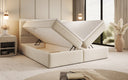 Boxspringbed Aurelia Bouclé met opbergruimte