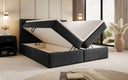 Boxspringbed Aurelia Bouclé met opbergruimte