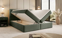 Boxspringbed Aurelia Bouclé met opbergruimte