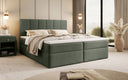 Boxspringbed Aurelia Bouclé met opbergruimte