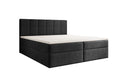 Boxspringbed Aurelia Bouclé met opbergruimte