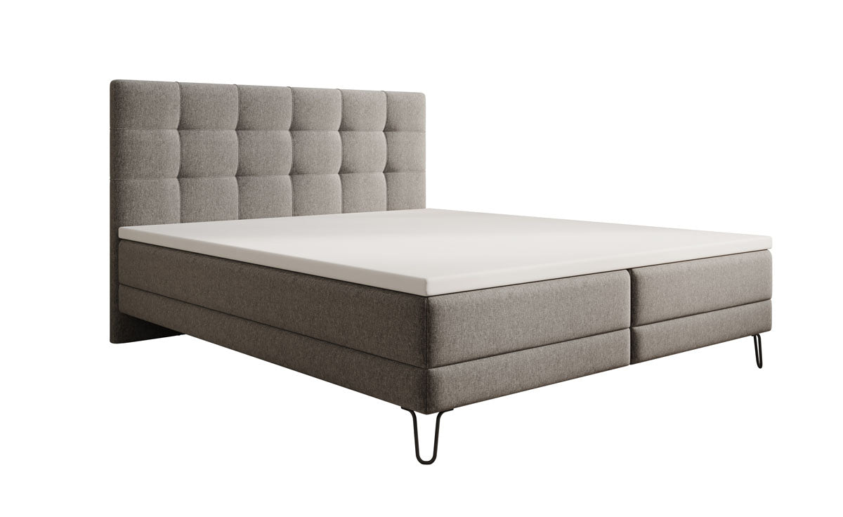 Boxspringbed Merlara met stoffen poten