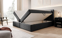 Boxspringbed Eleonora Bouclé met opbergruimte