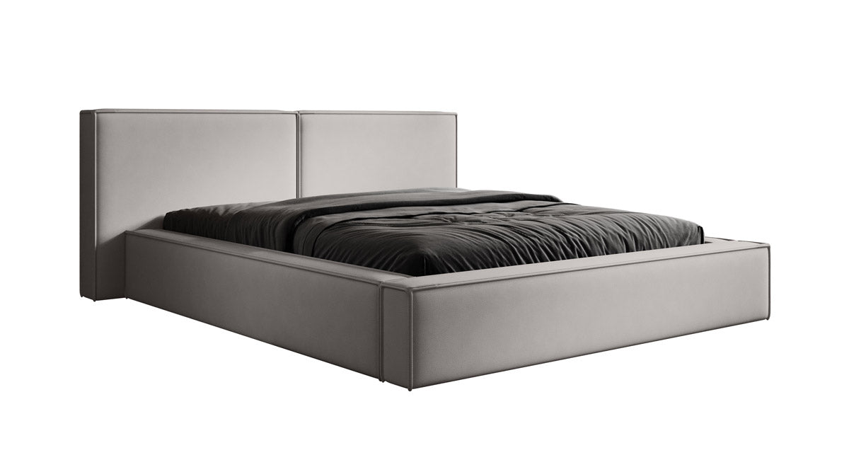 Designer gestoffeerd bed Ophelia met opbergruimte