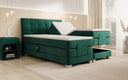 Boxspringbed Amara fluweel elektrisch verstelbaar