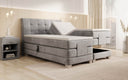 Boxspringbed Amara fluweel elektrisch verstelbaar