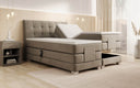Boxspringbed Amara fluweel elektrisch verstelbaar