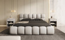 Designer Polsterbett Boston Stof met opbergruimte