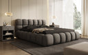 Designer Polsterbett Boston Stof met opbergruimte