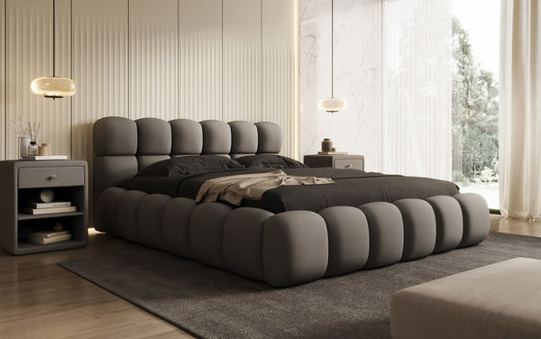 Designer Polsterbett Boston Stof met opbergruimte