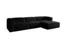 Designer hoekbank Comfy in Fluweel