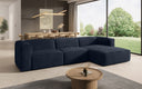 Designer hoekbank Comfy in Fluweel