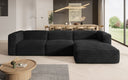Designer hoekbank Comfy in Ribstof