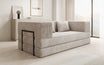 Designer Sofa Lazy 3-zits in Corduroy