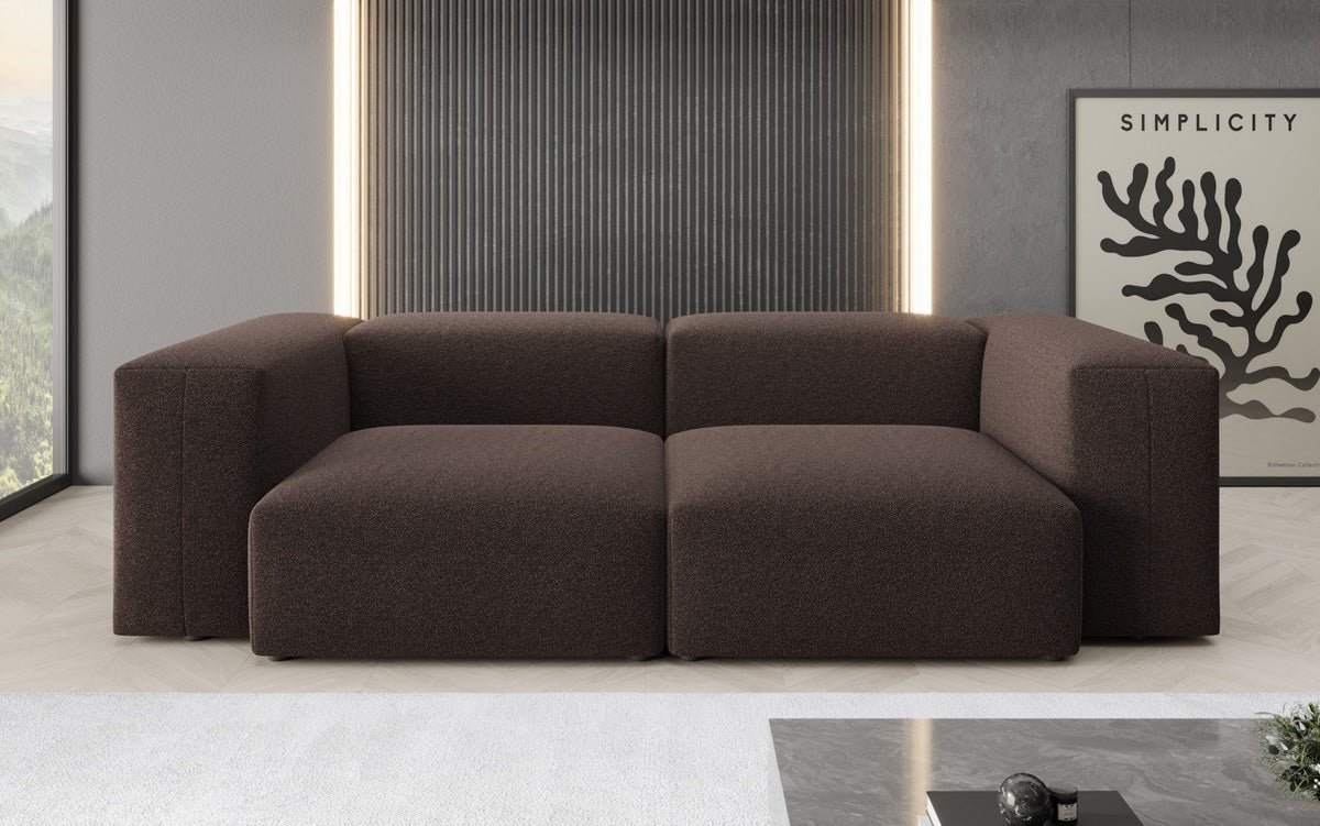 Ontwerper 2-zits bank Snug in Bouclé