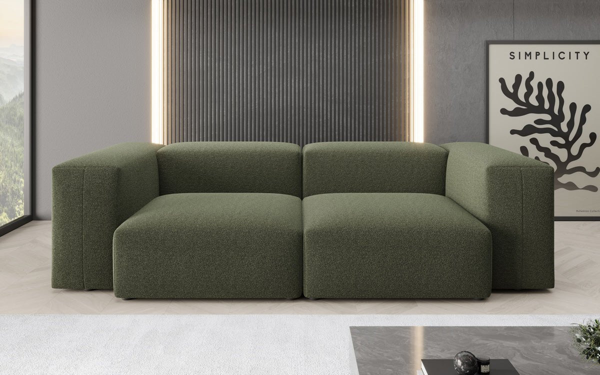 Ontwerper 2-zits bank Snug in Bouclé