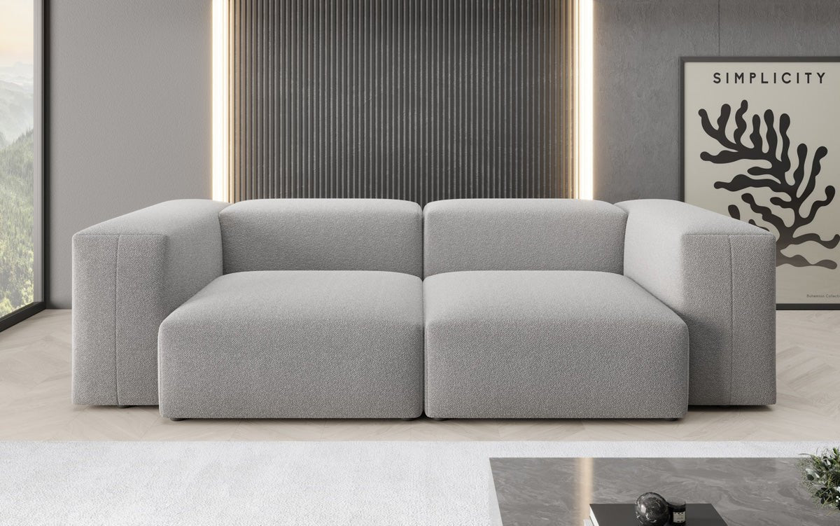 Ontwerper 2-zits bank Snug in Bouclé