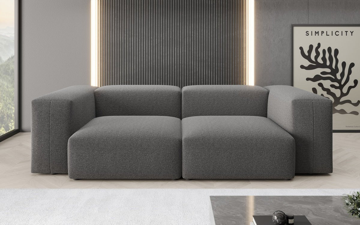 Ontwerper 2-zits bank Snug in Bouclé