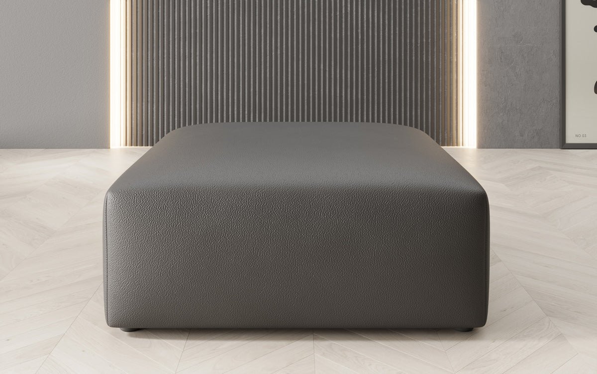 Bijzetkruk 80 cm Snug van Echtleer