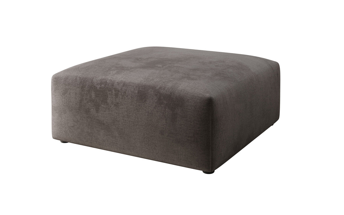 Side stool 80 cm Snug made of velvet