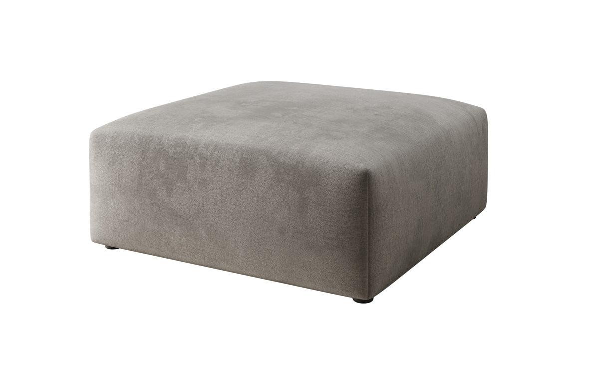 Side stool 80 cm Snug made of velvet