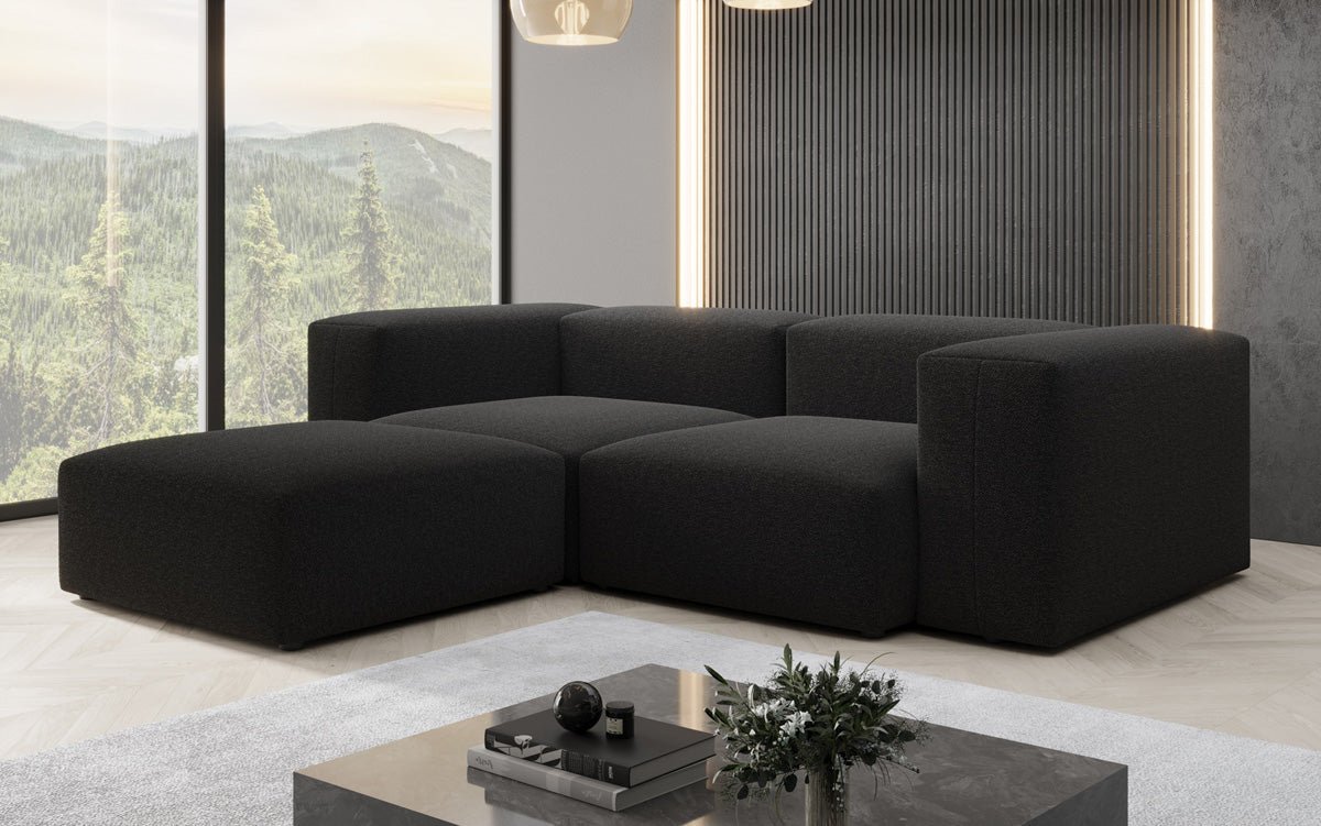 Ontwerper L Bank Snug Mini in Bouclé