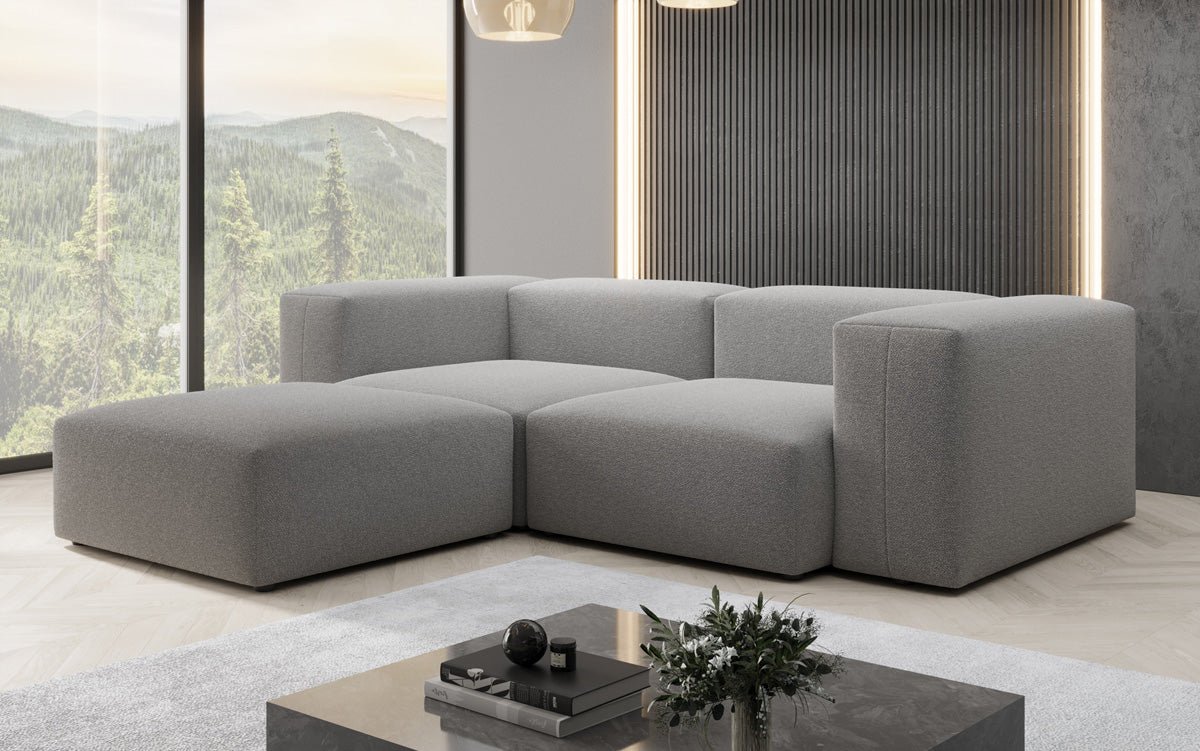 Ontwerper L Bank Snug Mini in Bouclé