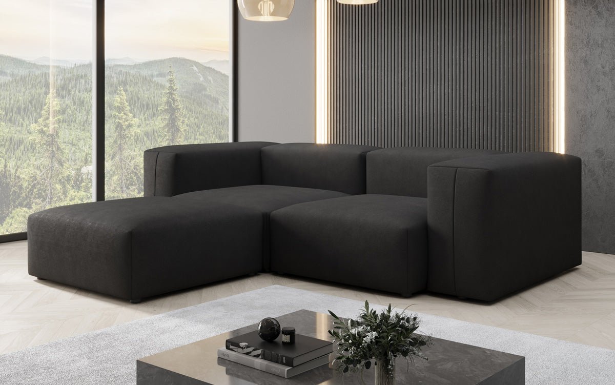 Designer L-bank Snug Mini in Stof