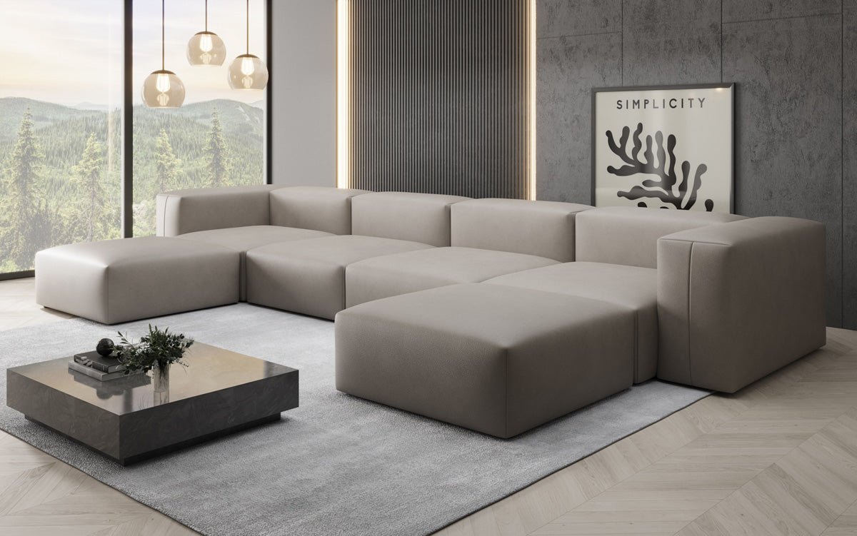 Designer U Bank Snug in Echtleder