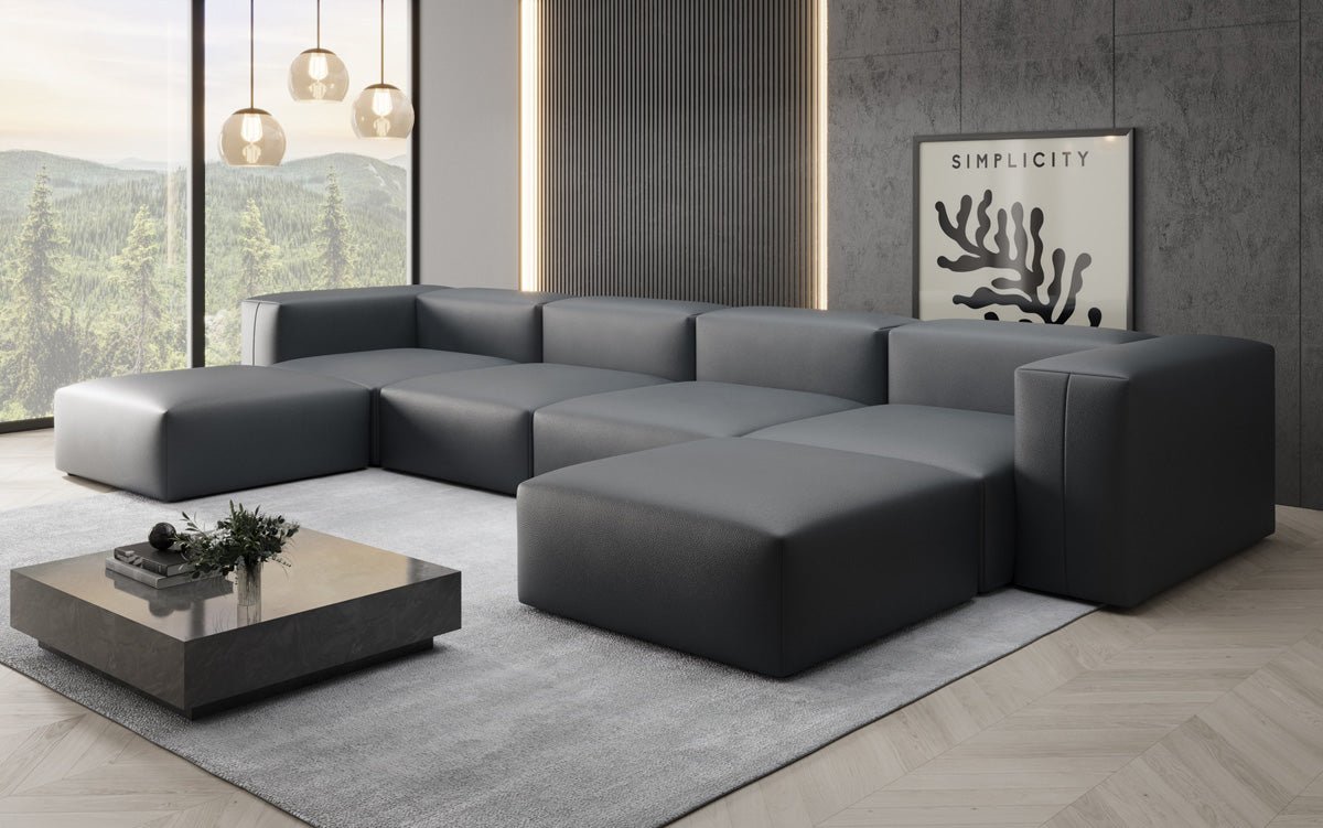 Designer U Bank Snug in Echtleder