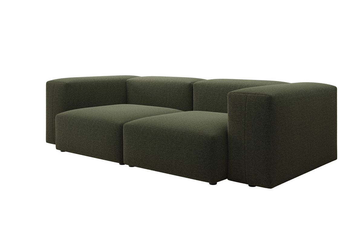 Ontwerper 2-zits bank Snug in Bouclé