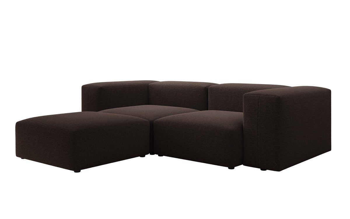 Ontwerper L Bank Snug Mini in Bouclé