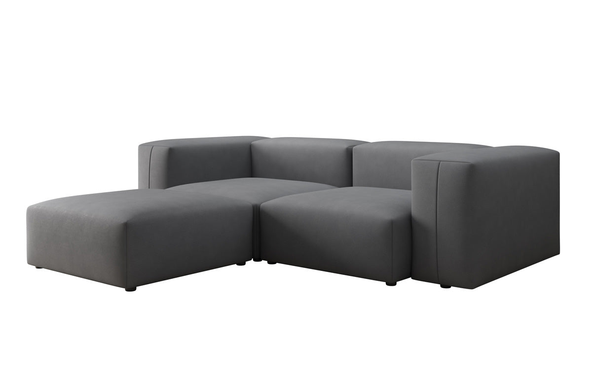 Designer L-bank Snug Mini in Stof