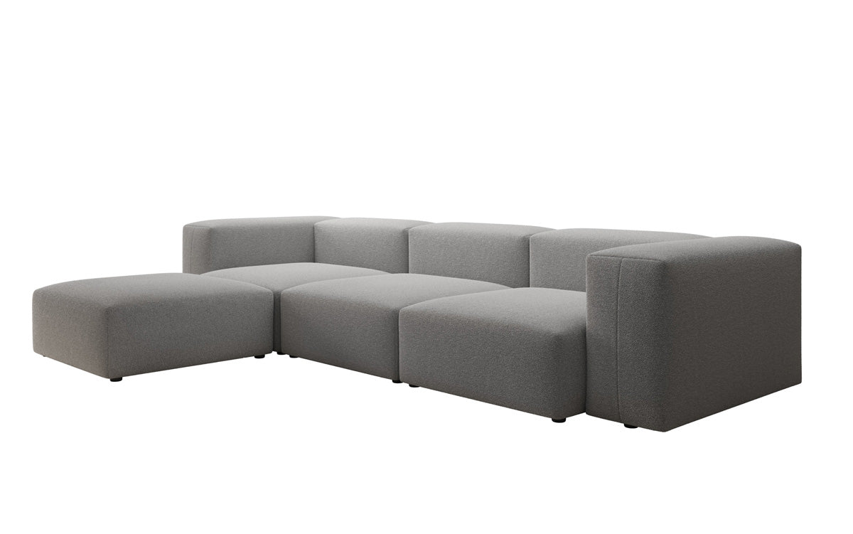 Ontwerper L-bank Snug in Bouclé