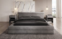 Designer gestoffeerd bed Velana Fluweel met opbergruimte