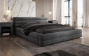 Designer gestoffeerd bed Velana Fluweel met opbergruimte
