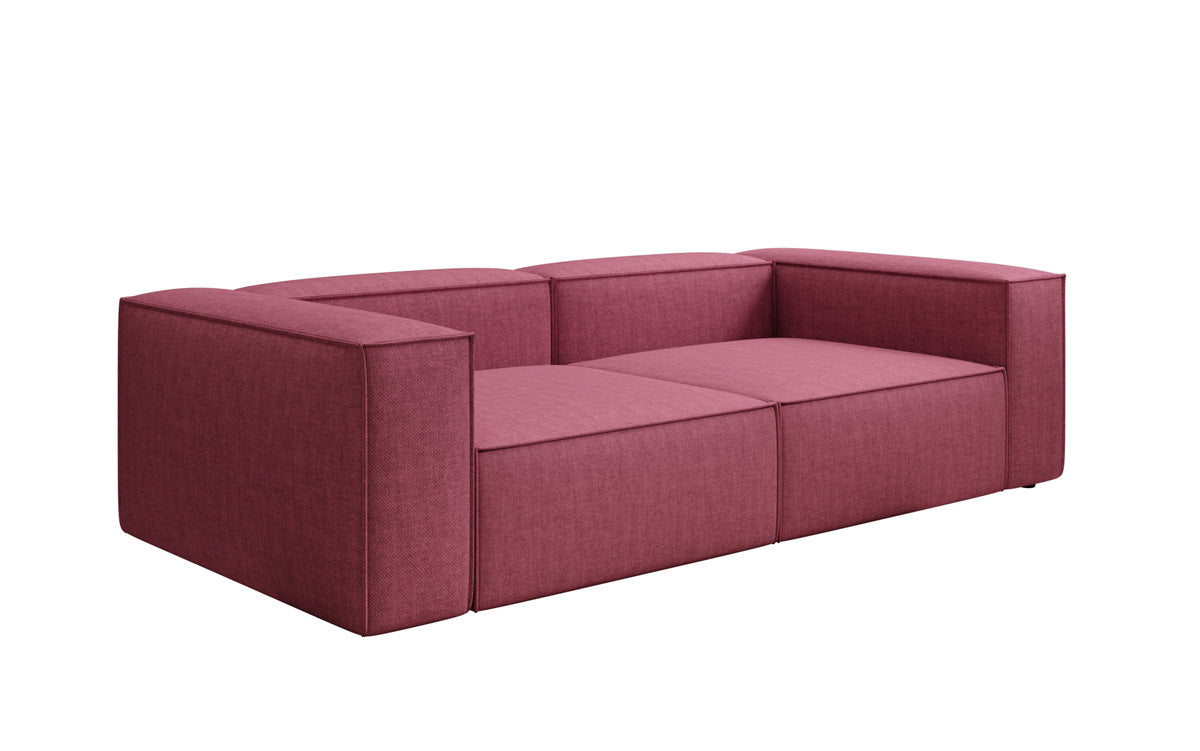 Designbank Lesley 3-zits in linnen-look