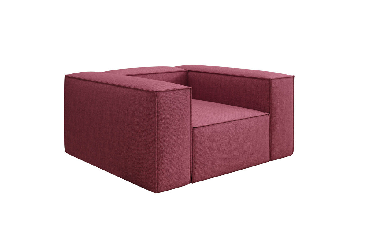 Designer sofa-fauteuil Lesley in linnenlook