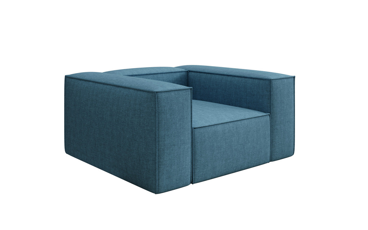 Designer sofa-fauteuil Lesley in linnenlook