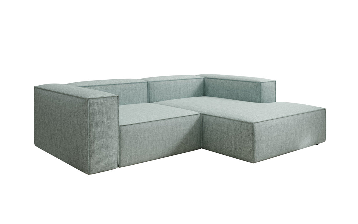 Designer hoekbank Lesley Mini in linnenlook