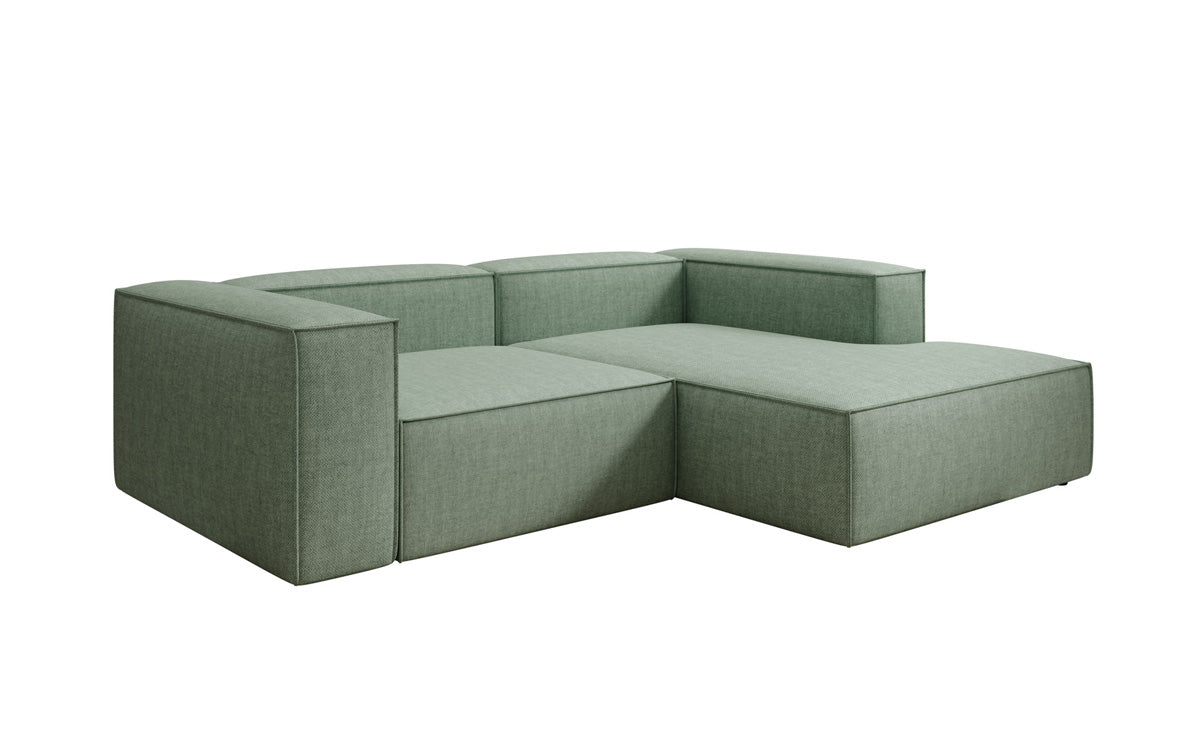 Designer hoekbank Lesley Mini in linnenlook